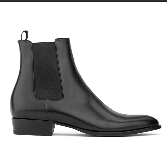 Myles Black Calf Chelsea Boot Men\'s 9.5 By Adam Derrick To Boot New York